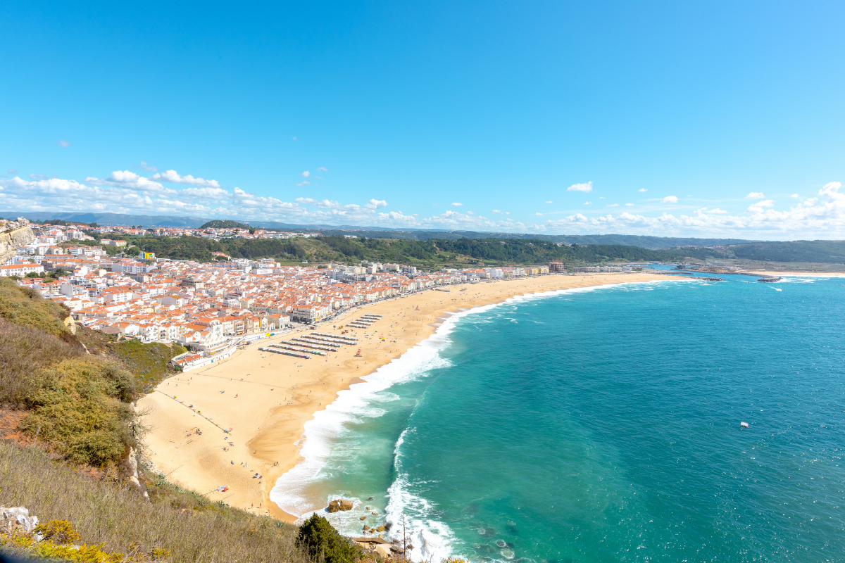 nazare coast beach