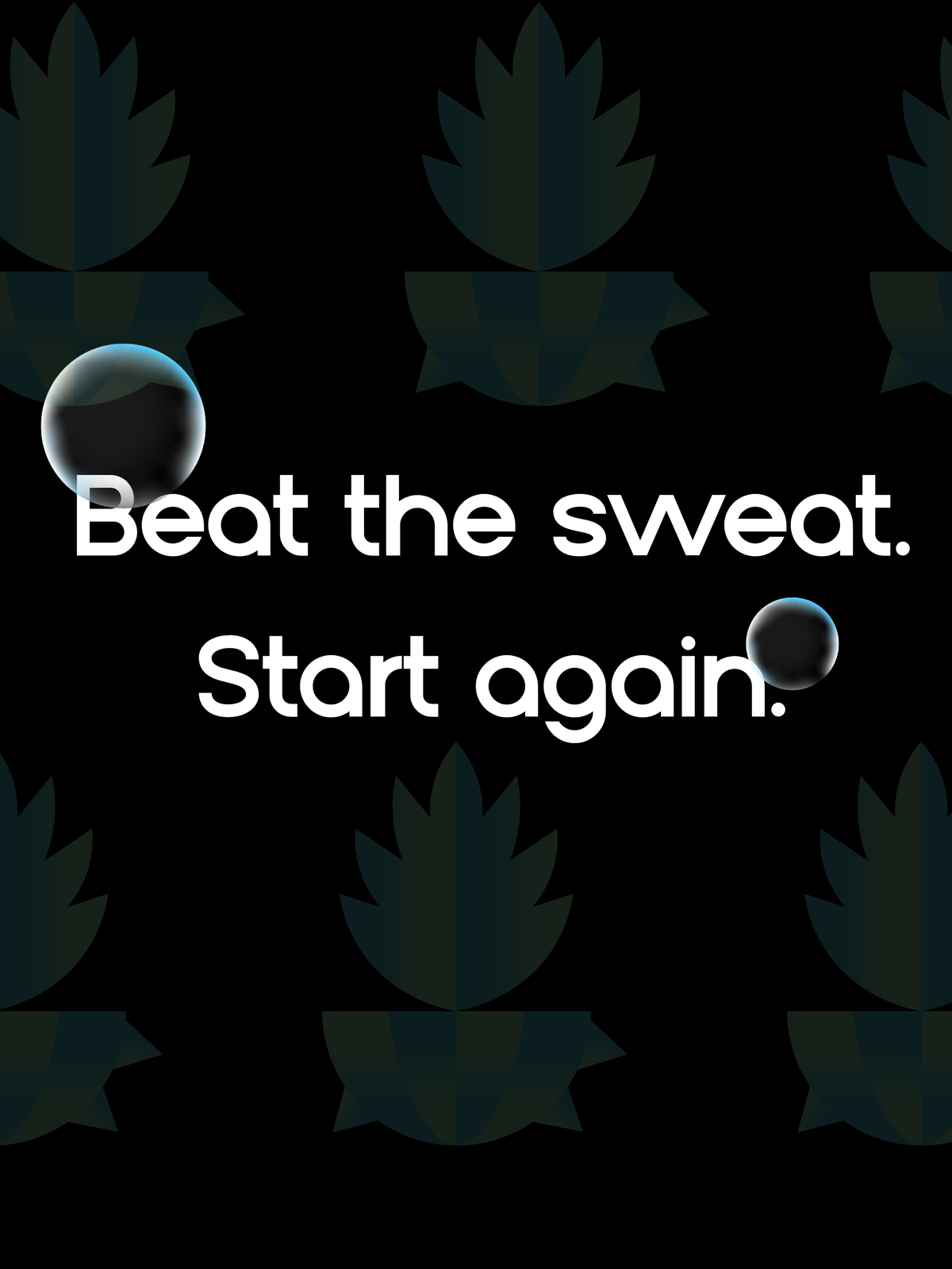 Beat the sweat. Start again. Rinsed 3-in-1 Duschstück