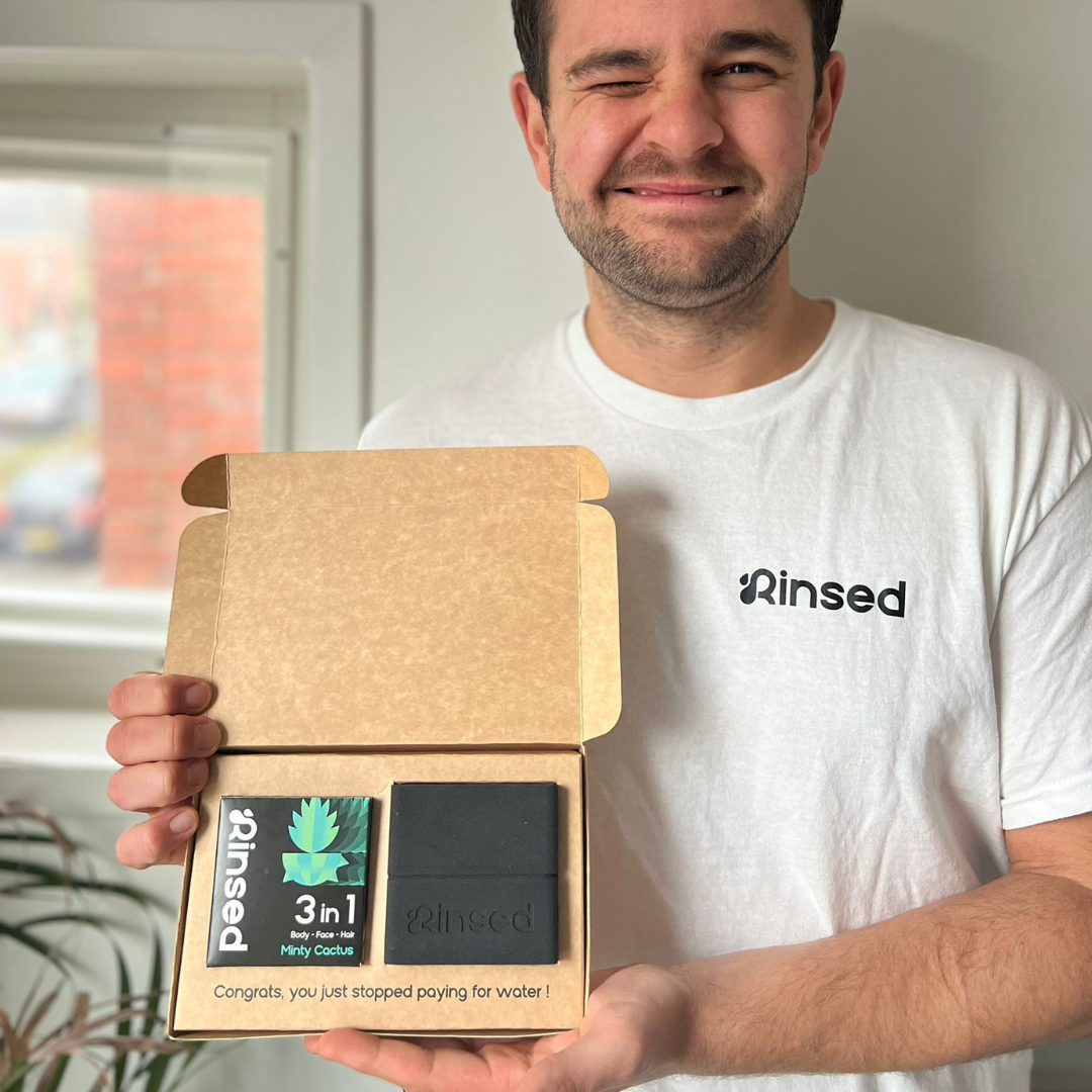 Rinsed™ Launch Bundle homepage