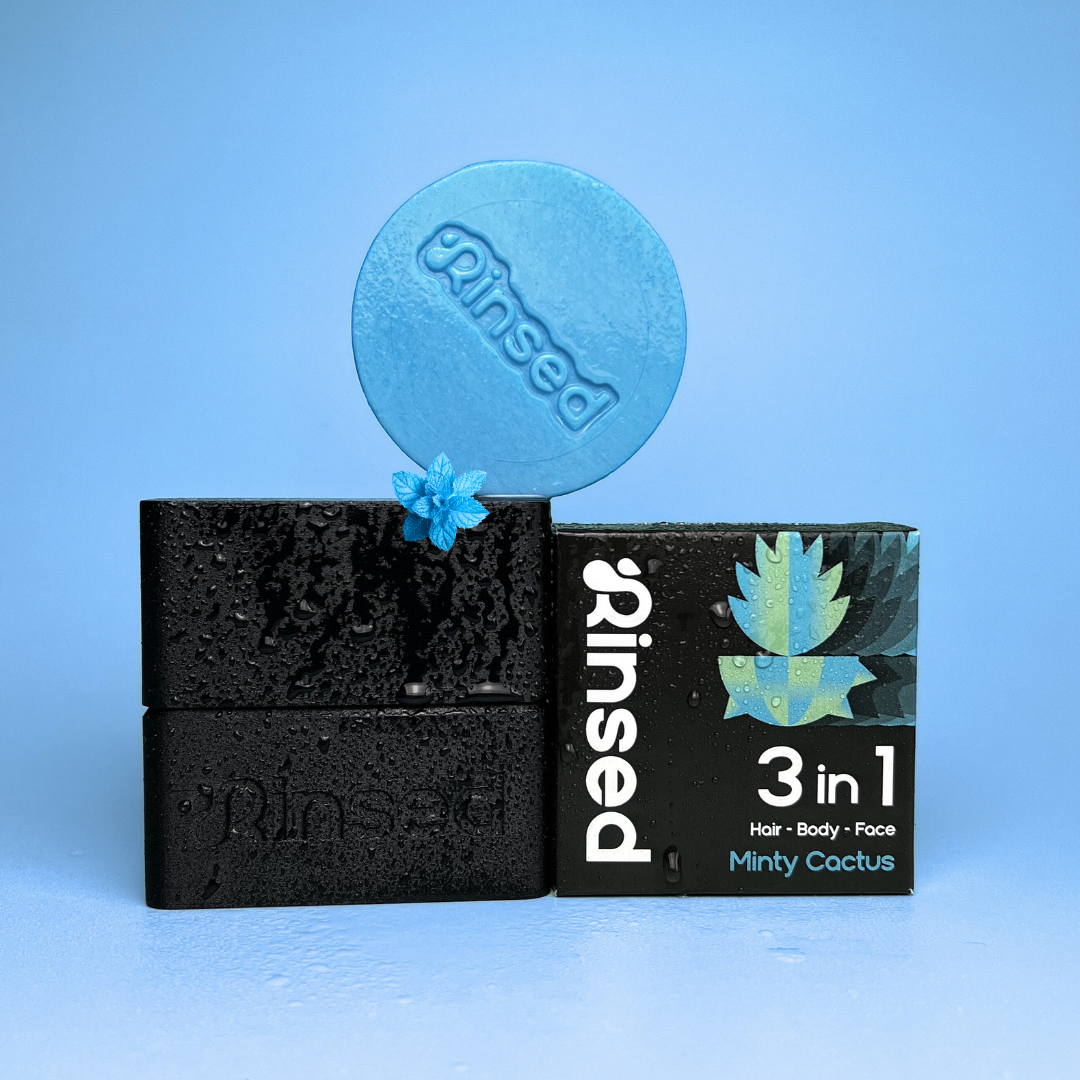 Minty Cactus bar + Rinsed™ case
